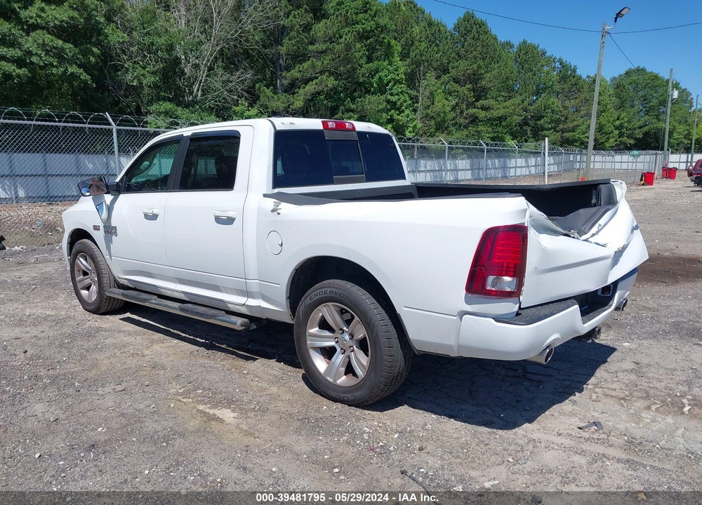 2016 RAM 1500 SPORT VIN: 1C6RR7MT2GS128711
