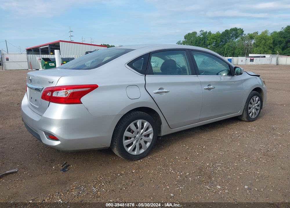 2017 NISSAN SENTRA SV VIN: 3N1AB7AP5HY323242