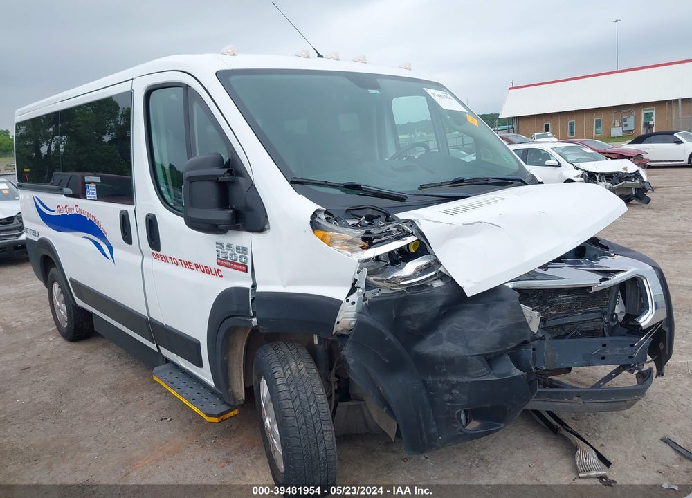 2021 RAM PROMASTER 1500 LOW ROOF 136 WB VIN: 3C6LRVAG2ME553426