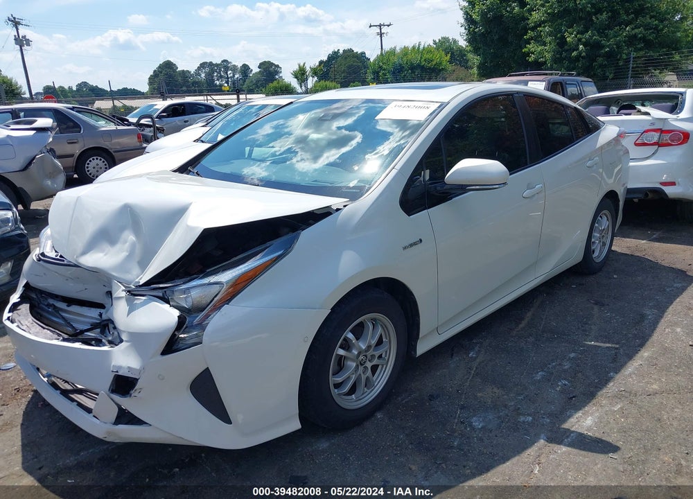 2018 TOYOTA PRIUS VIN: JTDKARFU9J3054949