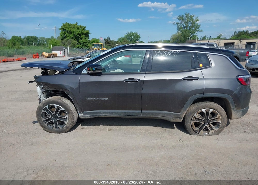 2022 JEEP COMPASS LIMITED 4X4 VIN: 3C4NJDCB1NT145131