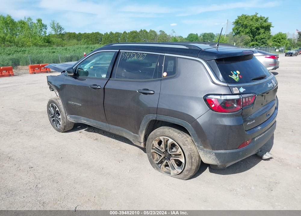 2022 JEEP COMPASS LIMITED 4X4 VIN: 3C4NJDCB1NT145131