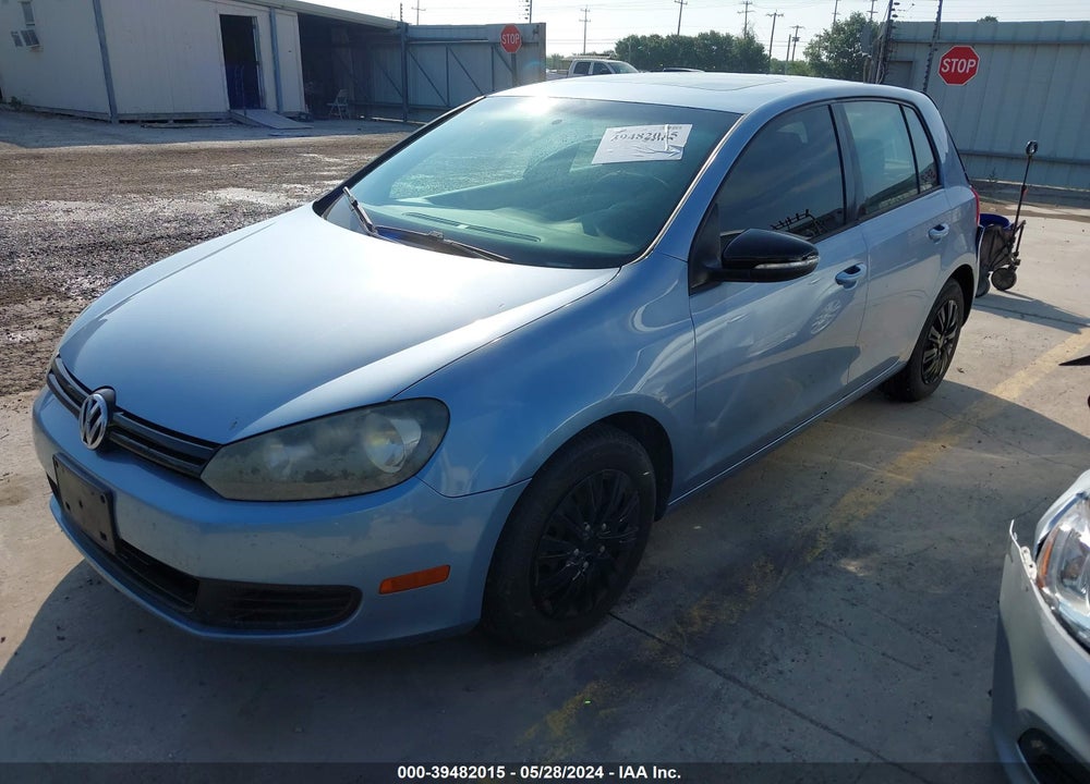 2011 VOLKSWAGEN GOLF 2.5L 4-DOOR VIN: WVWDA7AJ8BW268857