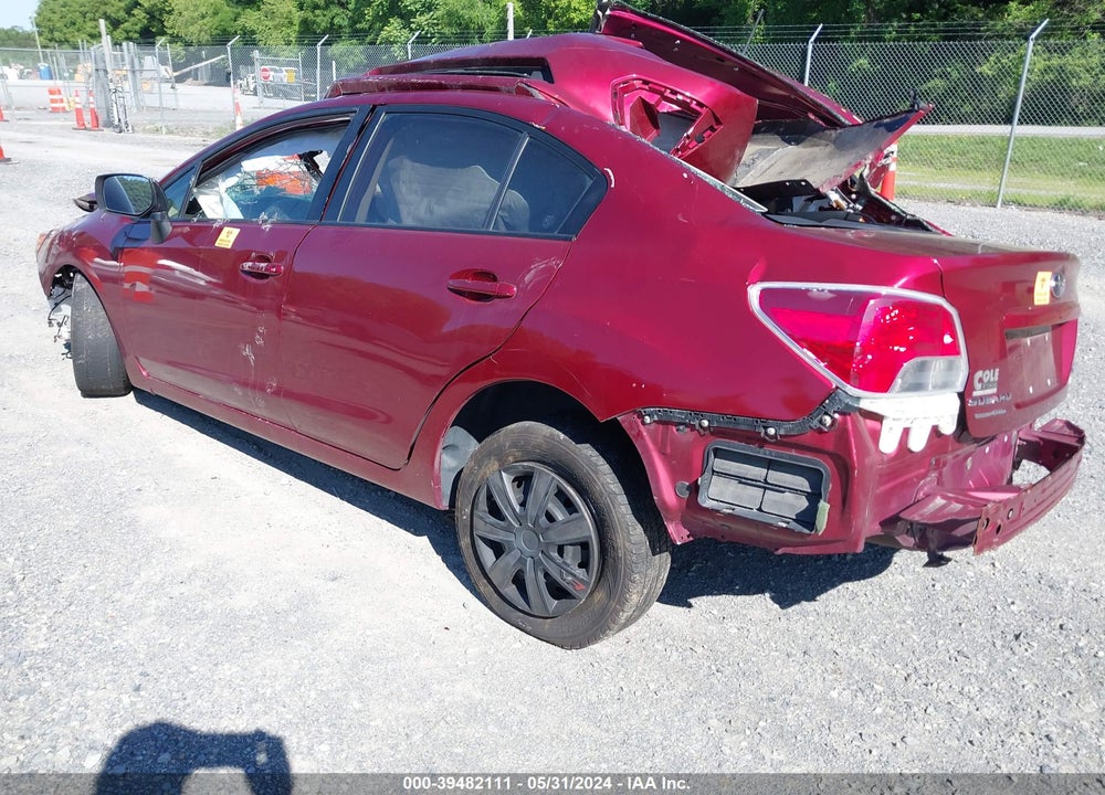 2014 SUBARU IMPREZA 2.0I VIN: JF1GJAA67EH006686