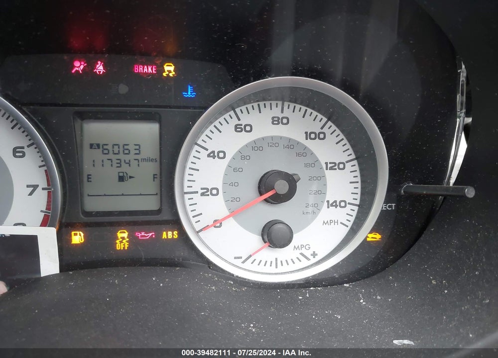 2014 SUBARU IMPREZA 2.0I VIN: JF1GJAA67EH006686