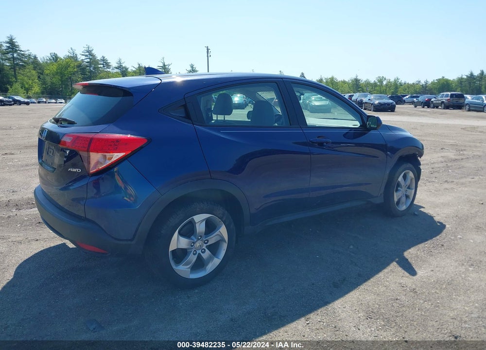 2017 HONDA HR-V LX VIN: 3CZRU6H38HG703604