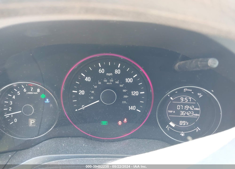 2017 HONDA HR-V LX VIN: 3CZRU6H38HG703604