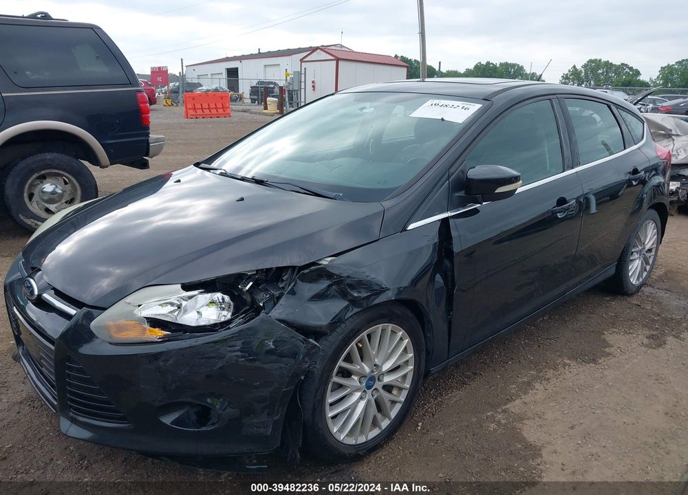 2013 FORD FOCUS TITANIUM VIN: 1FADP3N23DL175376