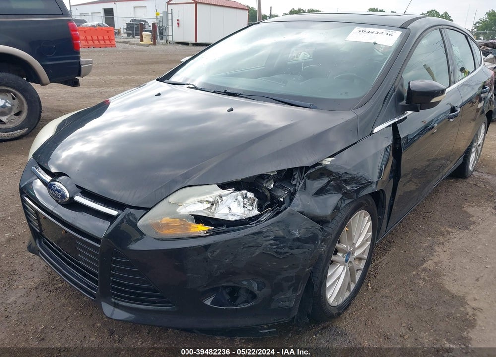 2013 FORD FOCUS TITANIUM VIN: 1FADP3N23DL175376