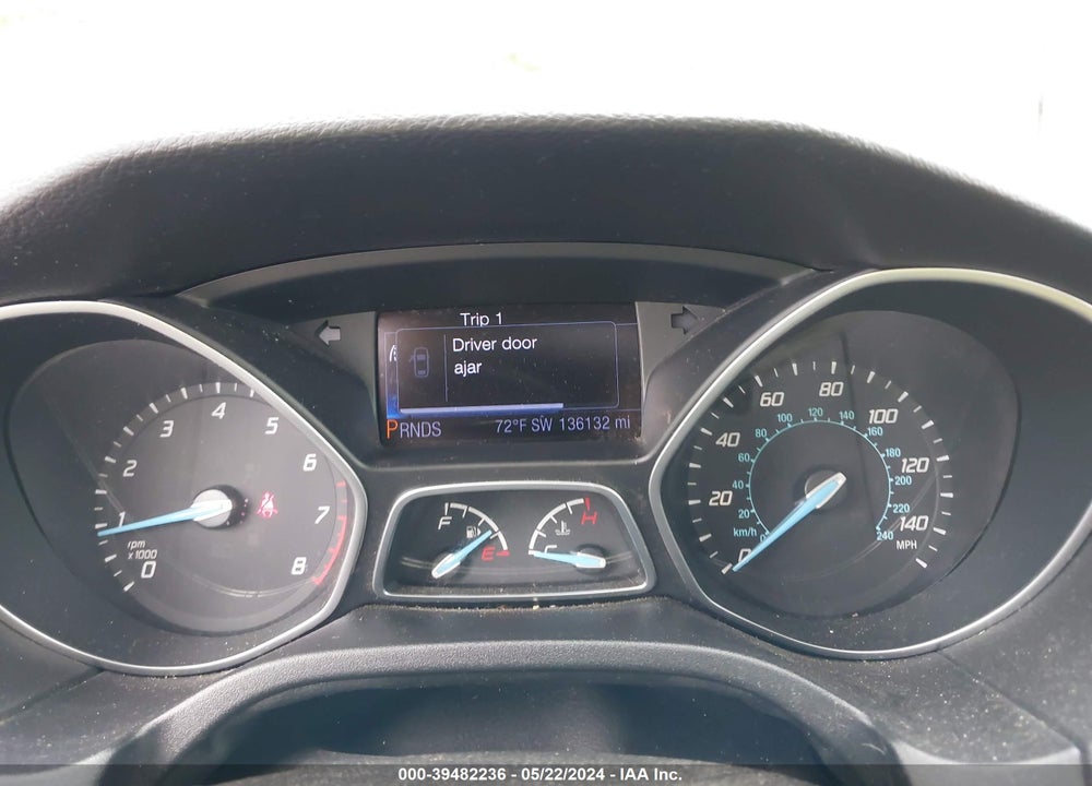 2013 FORD FOCUS TITANIUM VIN: 1FADP3N23DL175376