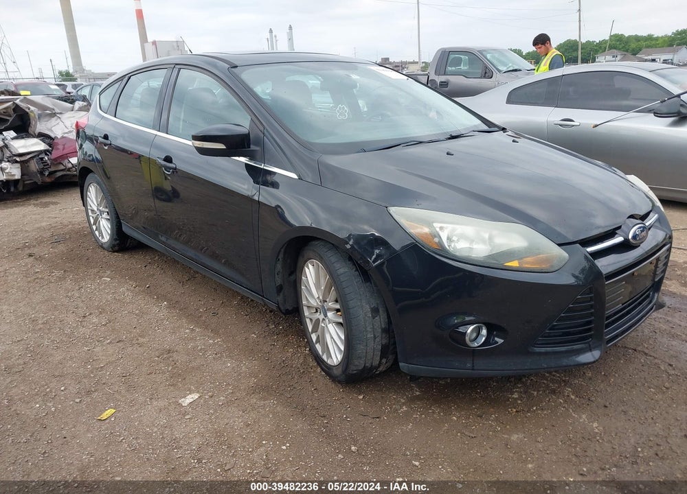 2013 FORD FOCUS TITANIUM VIN: 1FADP3N23DL175376