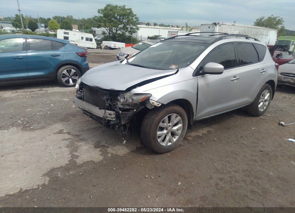 2013 NISSAN MURANO VIN: JN8AZ1MW0DW315175