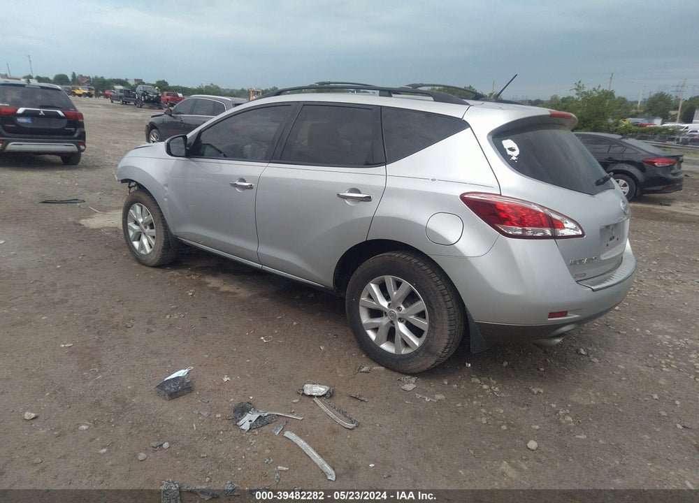 2013 NISSAN MURANO VIN: JN8AZ1MW0DW315175