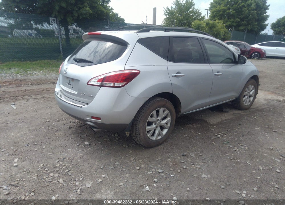 2013 NISSAN MURANO VIN: JN8AZ1MW0DW315175