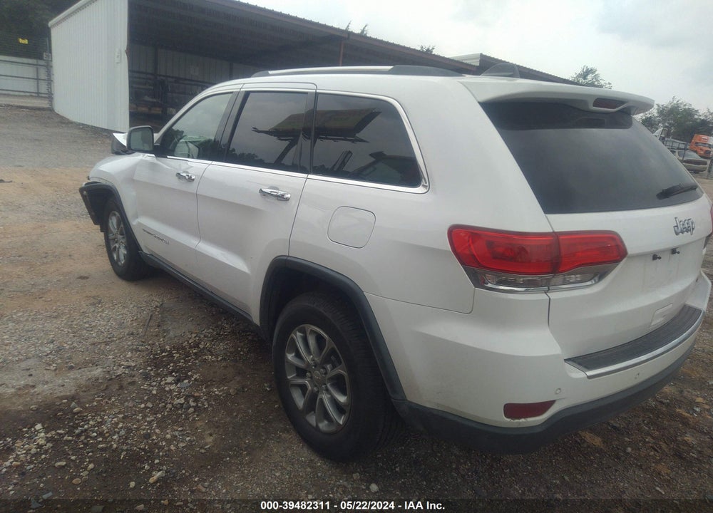2016 JEEP GRAND CHEROKEE LIMITED VIN: 1C4RJEBG2GC501430