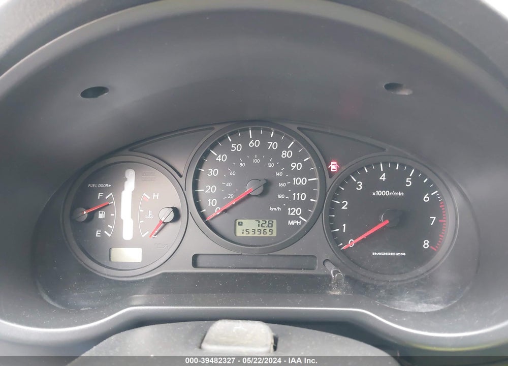 2007 SUBARU IMPREZA 2.5I VIN: JF1GG61687H818187