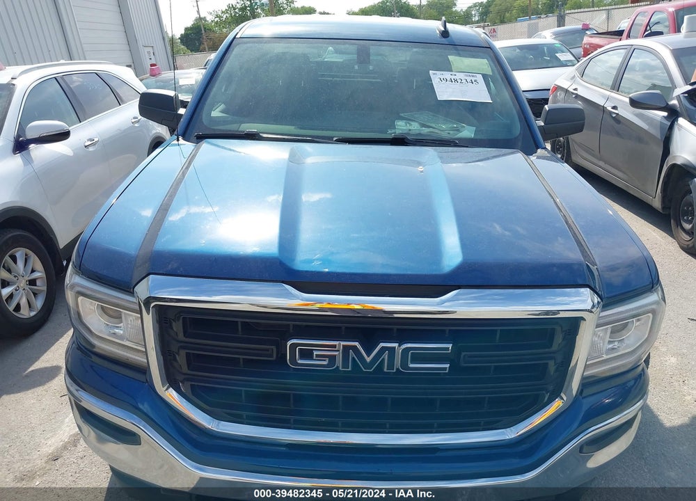 2018 GMC SIERRA 1500 VIN: 3GTU2LEC2JG107306