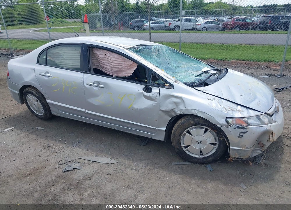 2008 HONDA CIVIC HYBRID VIN: JHMFA36208S021723