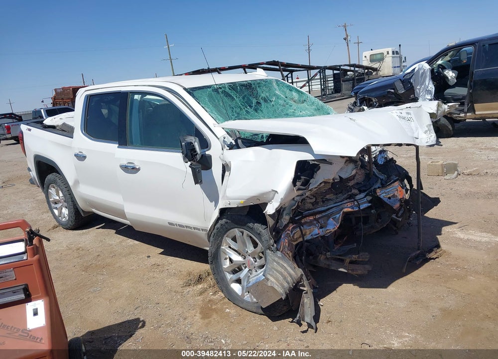 2019 GMC SIERRA 1500 SLT VIN: 3GTU9DEL1KG268796