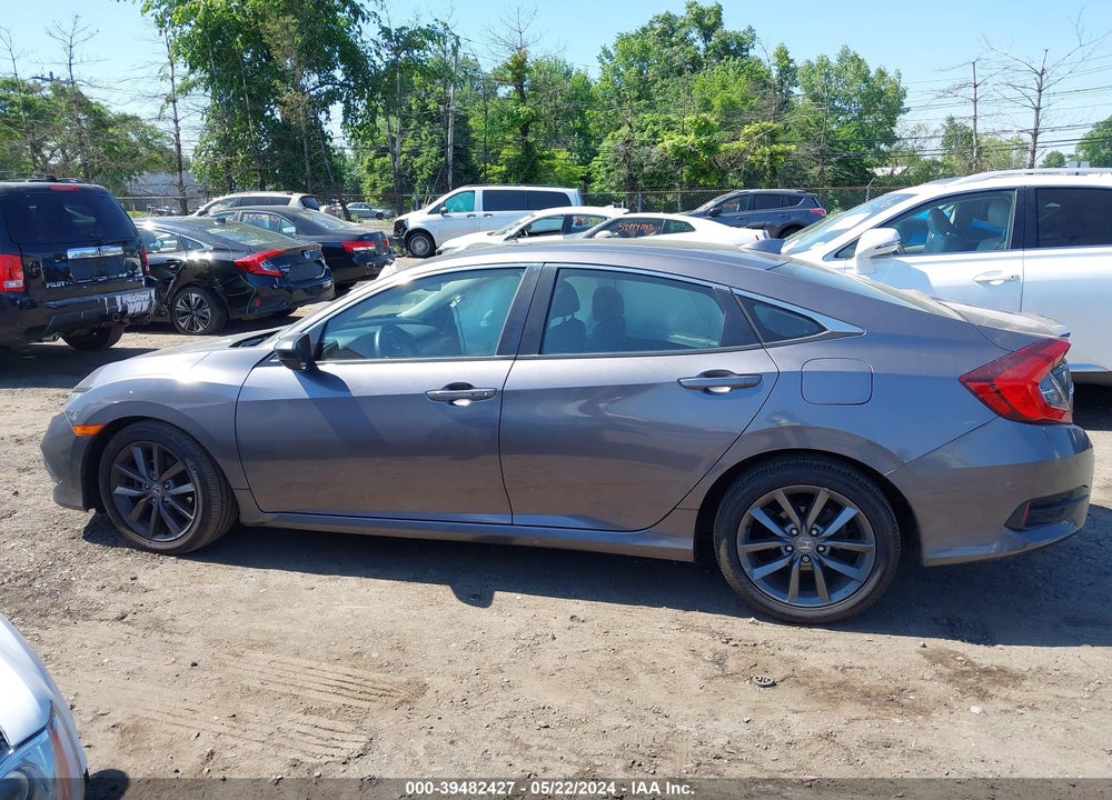 2019 HONDA CIVIC EX-L VIN: 19XFC1F7XKE206500
