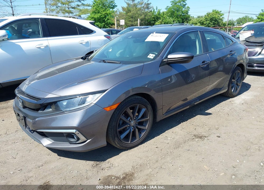 2019 HONDA CIVIC EX-L VIN: 19XFC1F7XKE206500
