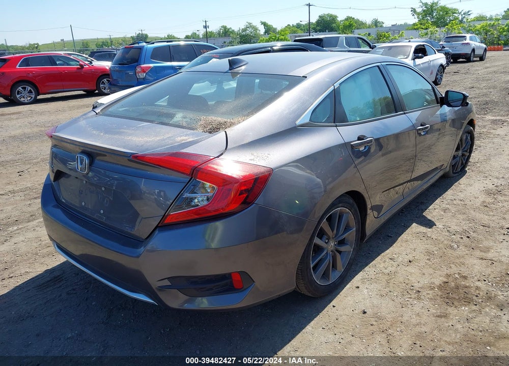 2019 HONDA CIVIC EX-L VIN: 19XFC1F7XKE206500