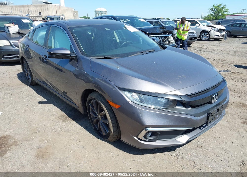 2019 HONDA CIVIC EX-L VIN: 19XFC1F7XKE206500