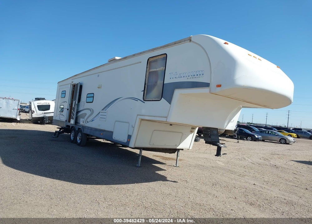 2005 GLENDALE TITANIUM 41' 5TH WHEEL VIN: 2GRFW36T75S056430