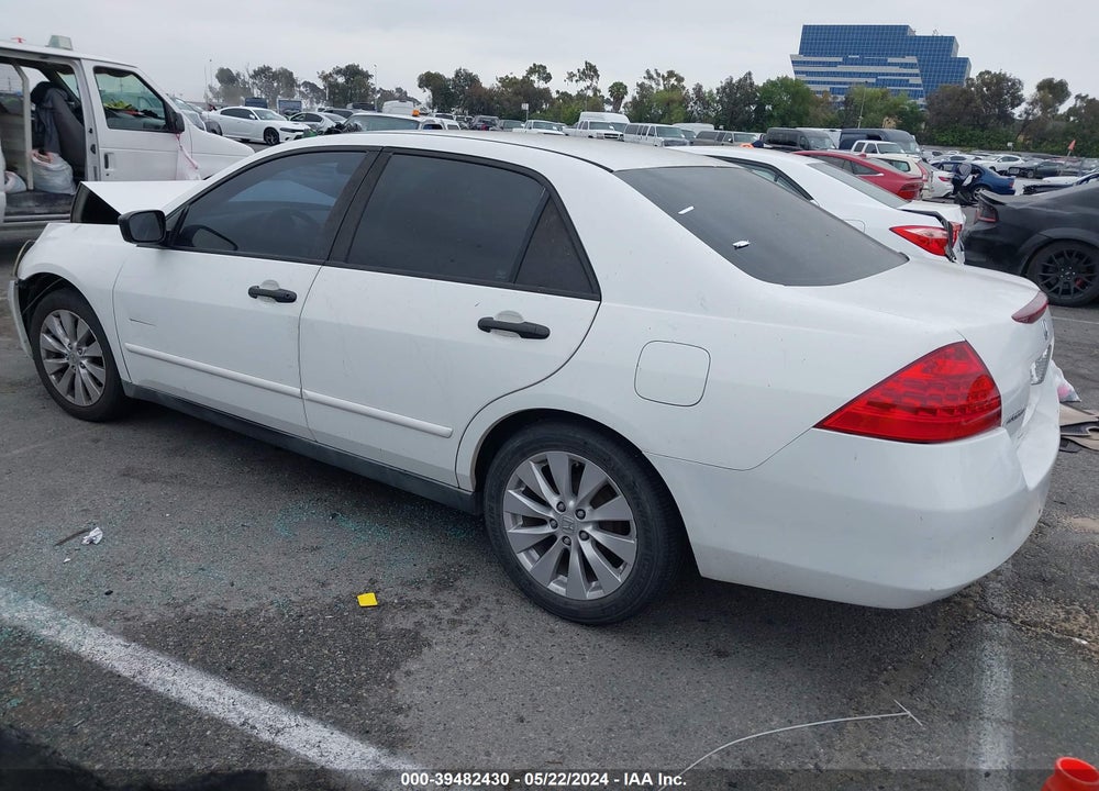 2007 HONDA ACCORD 2.4 VP VIN: 1HGCM55177A158678