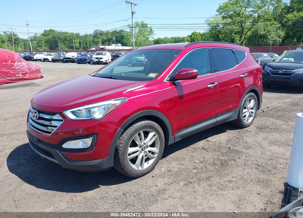 2014 HYUNDAI SANTA FE SPORT 2.0L TURBO VIN: 5XYZU3LA5EG217577