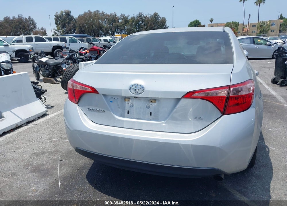 2019 TOYOTA COROLLA LE VIN: 5YFBURHE8KP900381