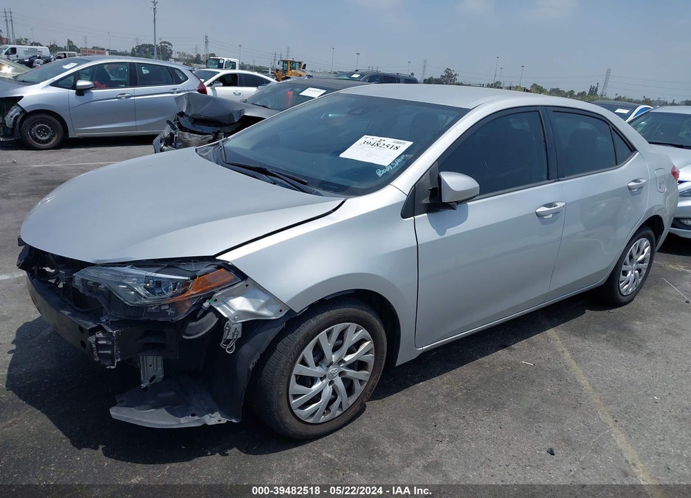 2019 TOYOTA COROLLA LE VIN: 5YFBURHE8KP900381