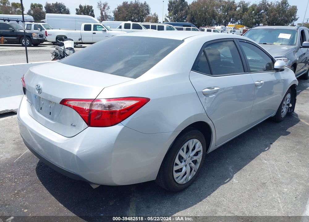 2019 TOYOTA COROLLA LE VIN: 5YFBURHE8KP900381