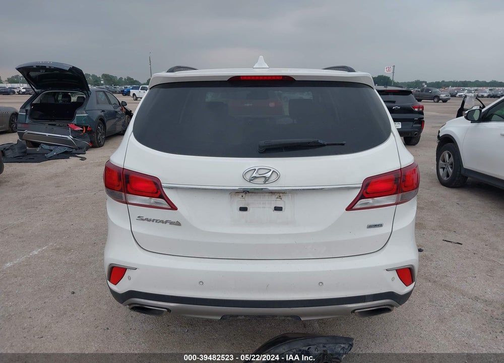 2018 HYUNDAI SANTA FE SE ULTIMATE VIN: KM8SR4HF0JU272052
