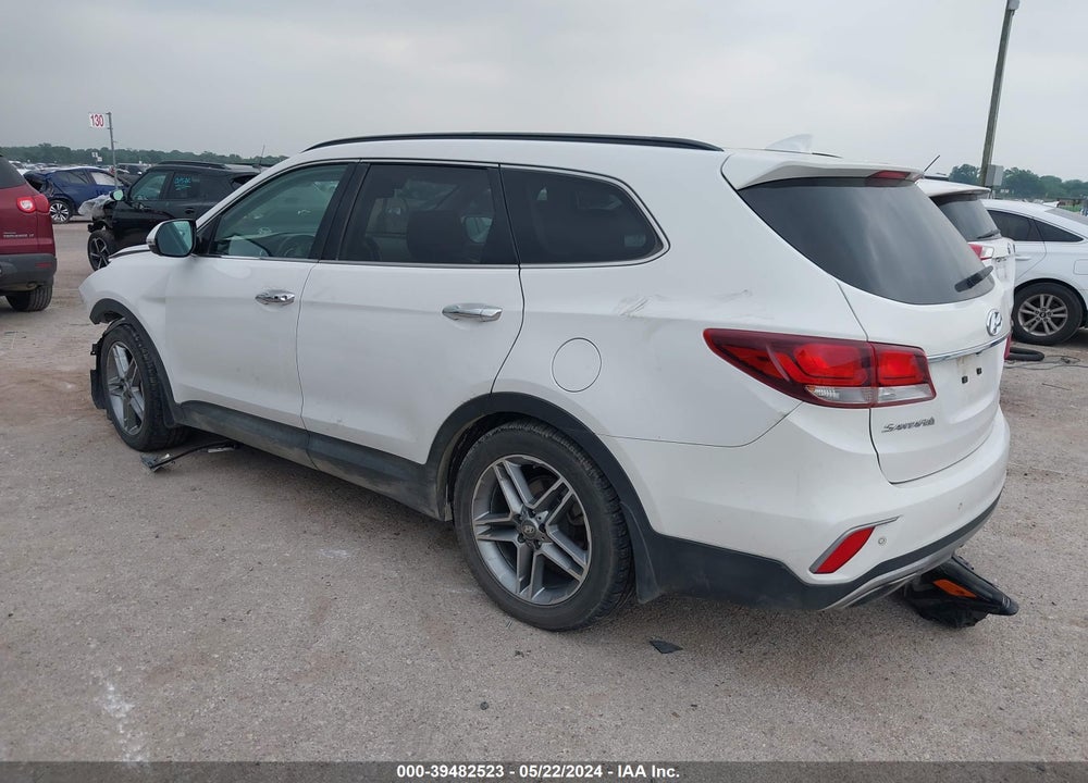2018 HYUNDAI SANTA FE SE ULTIMATE VIN: KM8SR4HF0JU272052