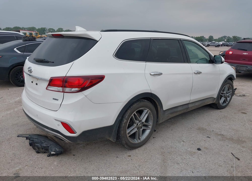 2018 HYUNDAI SANTA FE SE ULTIMATE VIN: KM8SR4HF0JU272052
