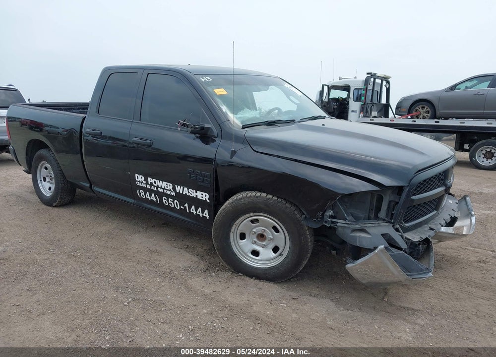 2021 RAM 1500 CLASSIC TRADESMAN QUAD CAB 4X2 6'4 BOX VIN: 1C6RR6FG0MS584955