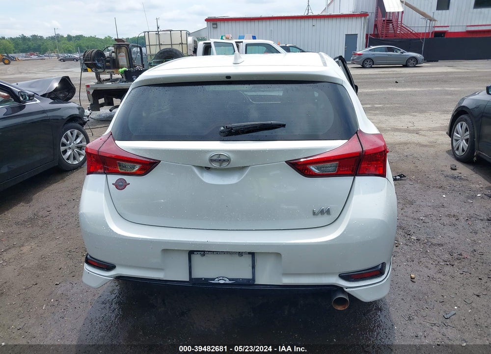 2016 SCION IM VIN: JTNKARJE6GJ514536