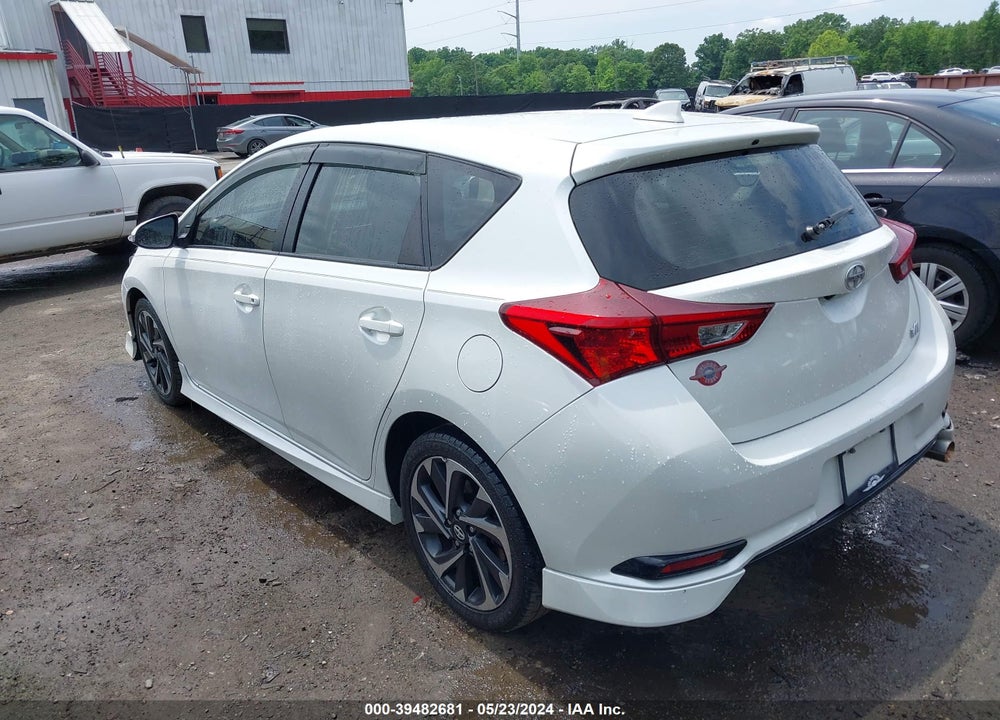2016 SCION IM VIN: JTNKARJE6GJ514536