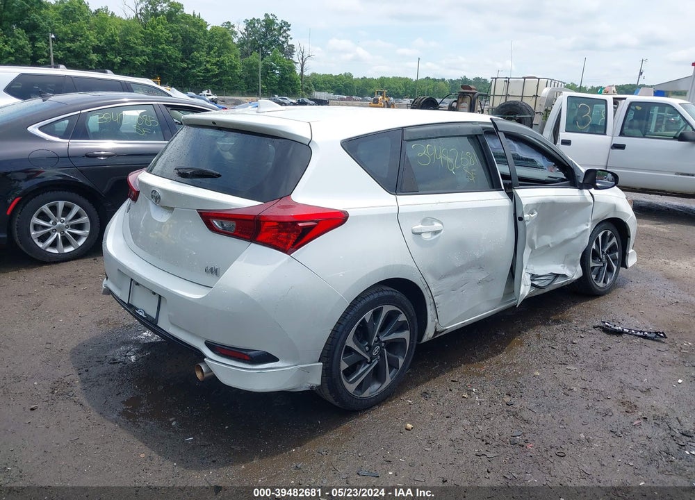 2016 SCION IM VIN: JTNKARJE6GJ514536