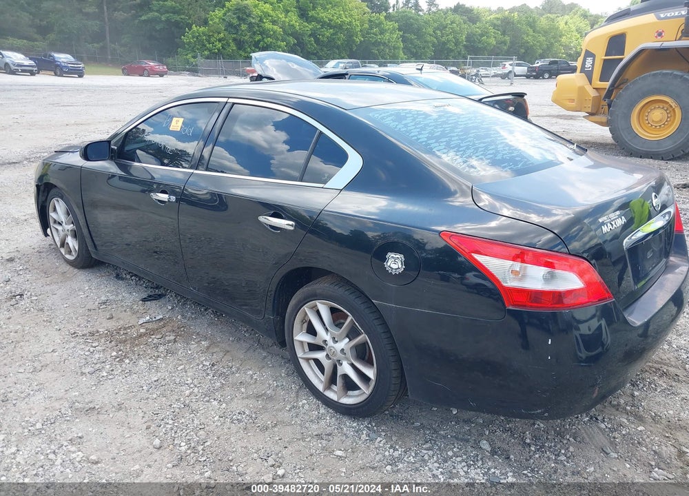2009 NISSAN MAXIMA 3.5 S VIN: 1N4AA51E59C857019