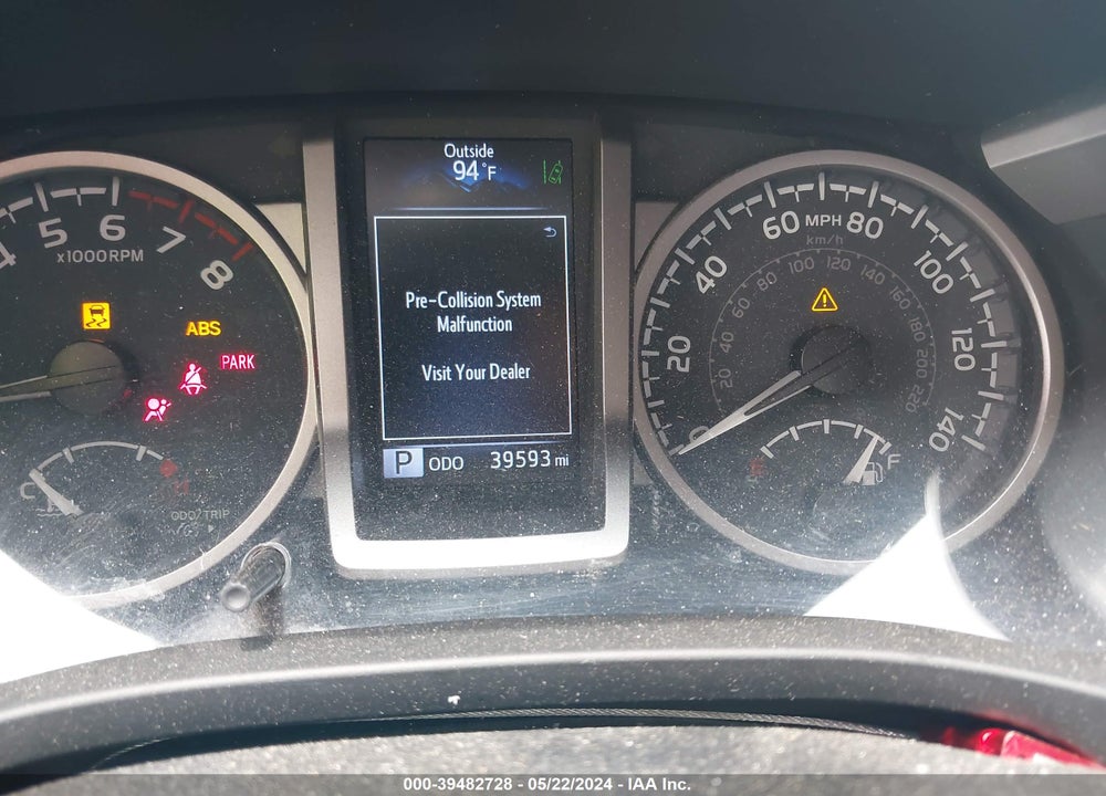 2023 TOYOTA TACOMA SR5 V6 VIN: 3TMAZ5CN7PM199084