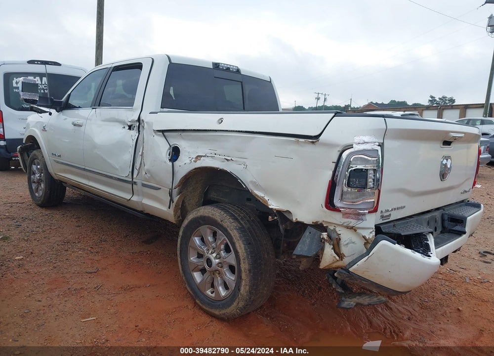 2020 RAM 2500 LIMITED 4X4 6'4 BOX VIN: 3C6UR5SL6LG249387