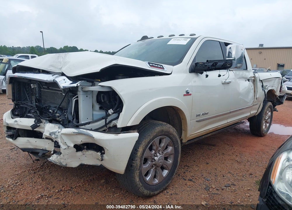 2020 RAM 2500 LIMITED 4X4 6'4 BOX VIN: 3C6UR5SL6LG249387