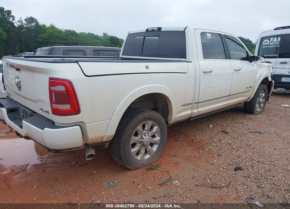 2020 RAM 2500 LIMITED 4X4 6'4 BOX VIN: 3C6UR5SL6LG249387