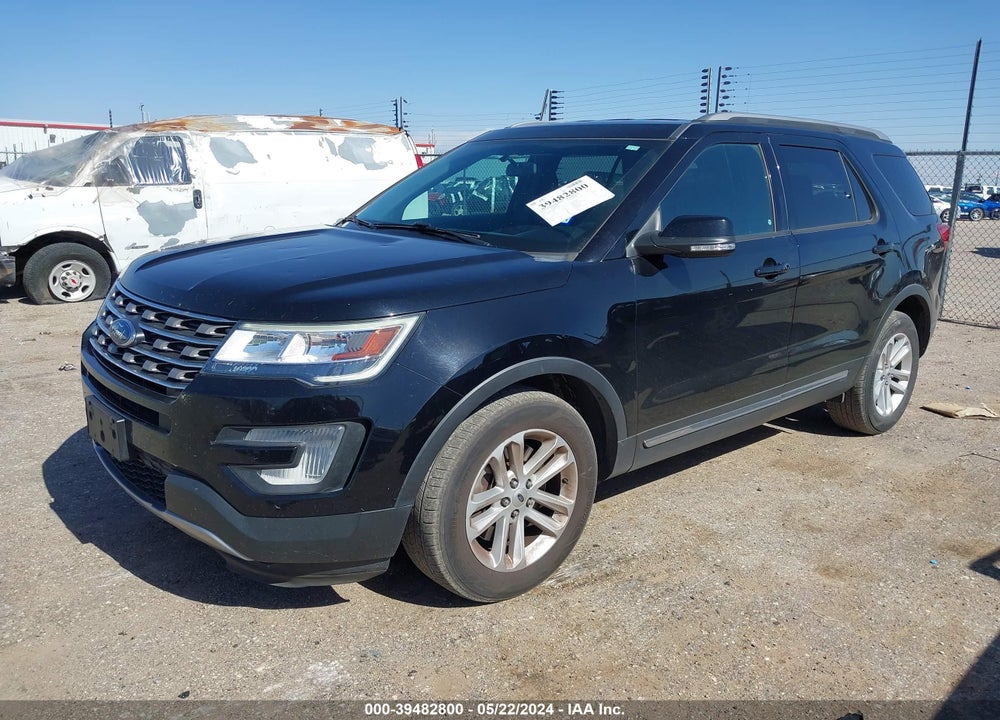 2017 FORD EXPLORER XLT VIN: 1FM5K7D85HGE19386