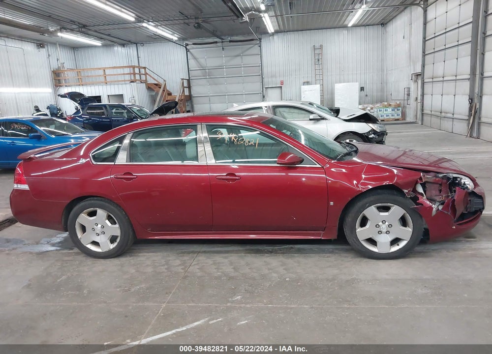 2008 CHEVROLET IMPALA LT VIN: 2G1WV58K681339157
