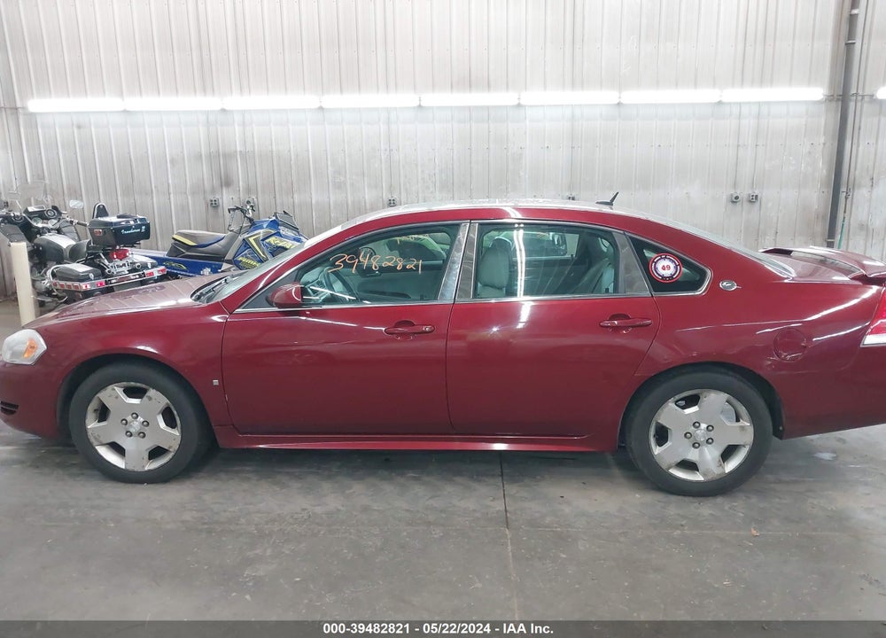 2008 CHEVROLET IMPALA LT VIN: 2G1WV58K681339157