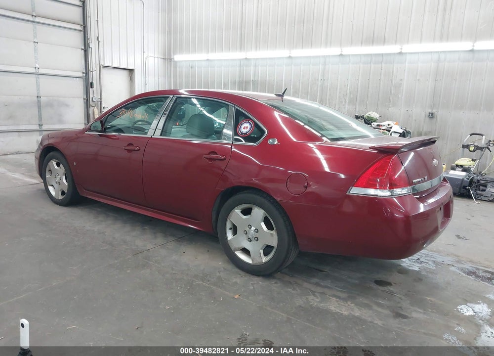 2008 CHEVROLET IMPALA LT VIN: 2G1WV58K681339157