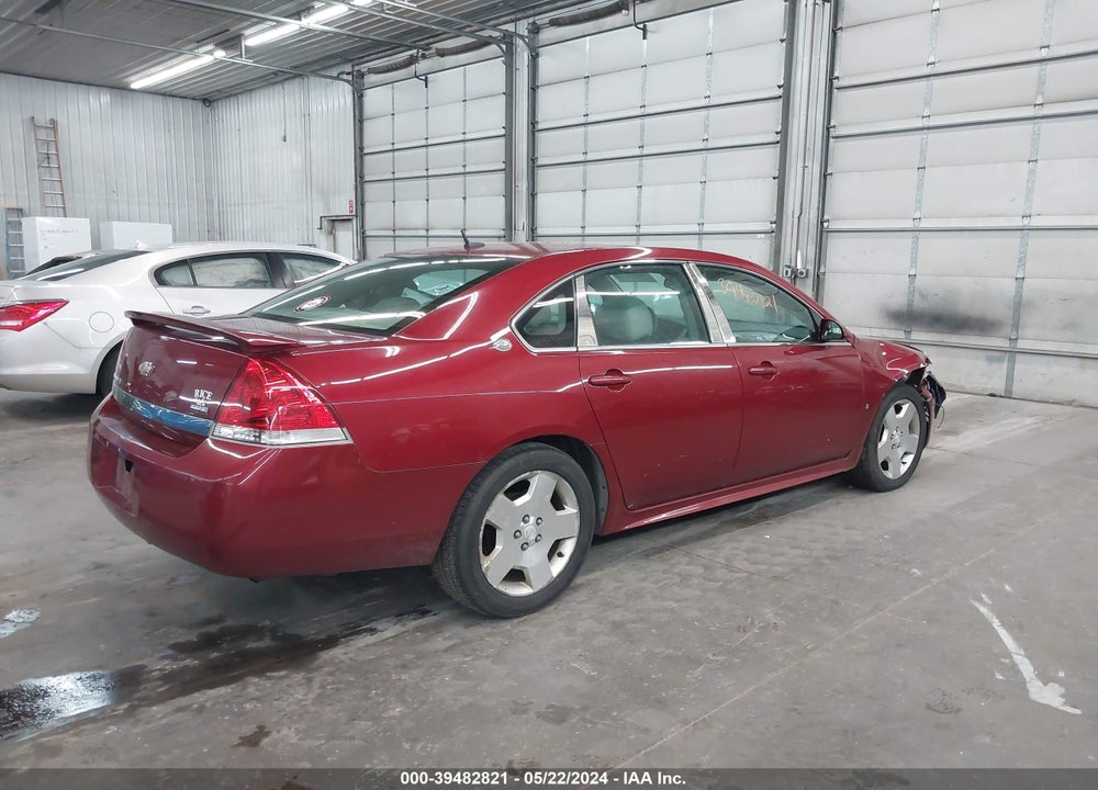2008 CHEVROLET IMPALA LT VIN: 2G1WV58K681339157